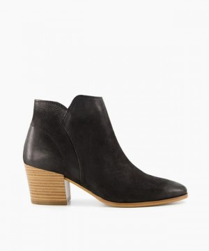 Dune London Parlor T Stiefeletten Damen Schwarz | 690-ROKMVJ
