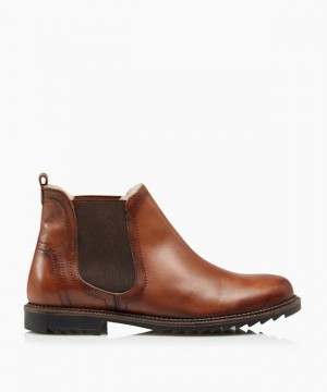 Dune London Pedal T Stiefeletten Damen Braun | 924-WTYLKS