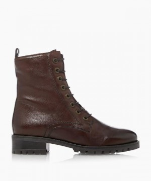 Dune London Prestone Stiefeletten Damen Braun | 382-SDNGJY