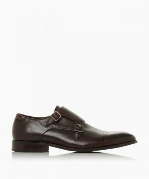 Dune London Scheme Schicke Schuhe Herren Braun | 246-AHMBOD