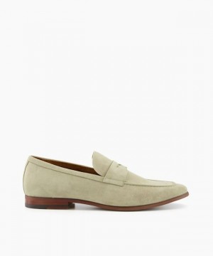 Dune London Silas Halbschuhe Herren Grün | 485-TSREFP