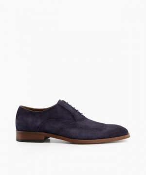 Dune London Somersett Schicke Schuhe Herren Blau | 689-HQYWDM