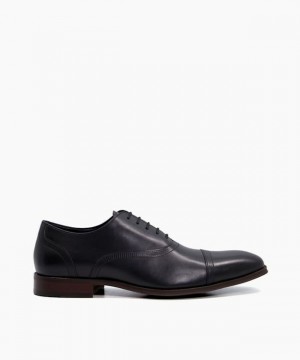 Dune London Spoon Schicke Schuhe Herren Schwarz | 143-ELKDBG
