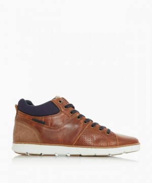 Dune London Strikebridge Freizeitschuhe Herren Braun | 092-TRSYGU
