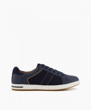 Dune London TRUE Freizeitschuhe Herren Blau | 975-IQRSLX