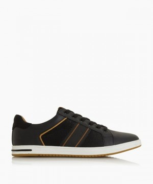 Dune London TRUE Freizeitschuhe Herren Schwarz | 516-DXHPIN