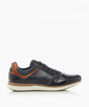 Dune London Thymes Freizeitschuhe Herren Blau | 169-VKSQXD