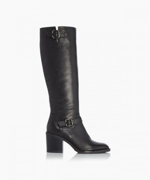 Dune London Trelis Kniehohe Stiefel Damen Schwarz | 751-YWLPBD
