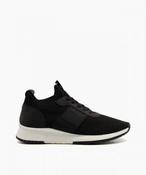 Dune London Trillionn Freizeitschuhe Herren Schwarz | 193-WZSVDQ