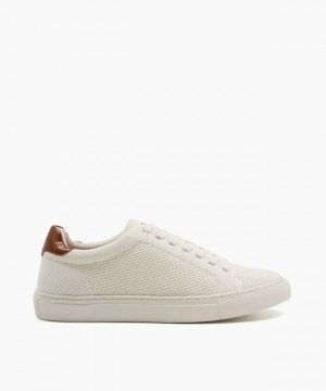 Dune London Trinitty Freizeitschuhe Herren Weiß | 975-BCQOMS