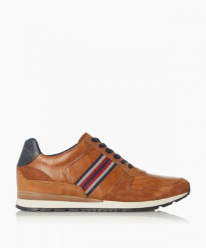 Dune London Truro Freizeitschuhe Herren Braun | 694-FOXATZ