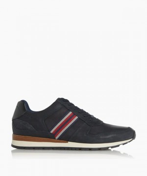 Dune London Truro Freizeitschuhe Herren Blau | 245-WBFCJQ