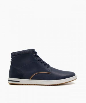 Dune London Visit Freizeitschuhe Herren Blau | 248-AKOWCU