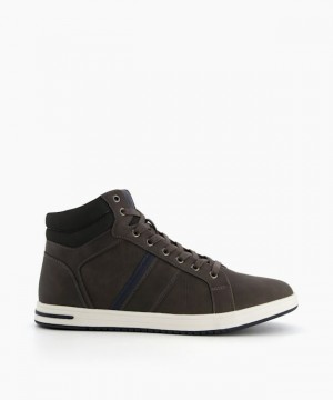 Dune London Voyage Freizeitschuhe Herren Grau | 364-FAQTHV